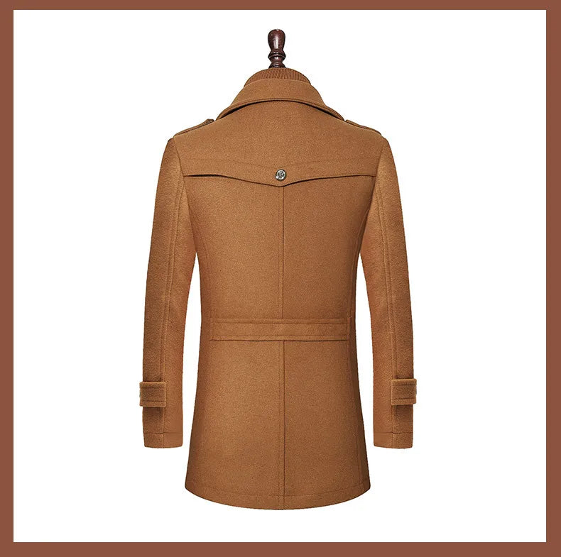 Men Autumn Overcoat