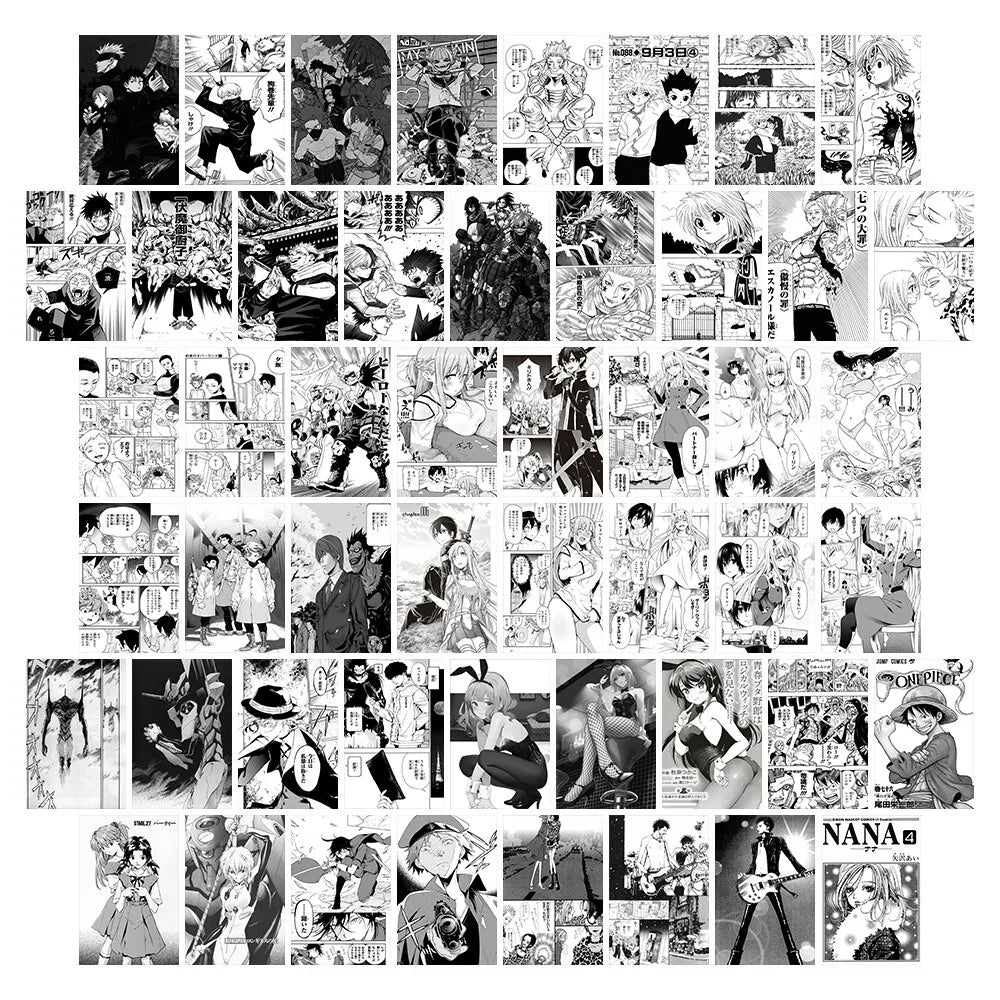 Wall Kit Aesthetic Anime Posters Manga