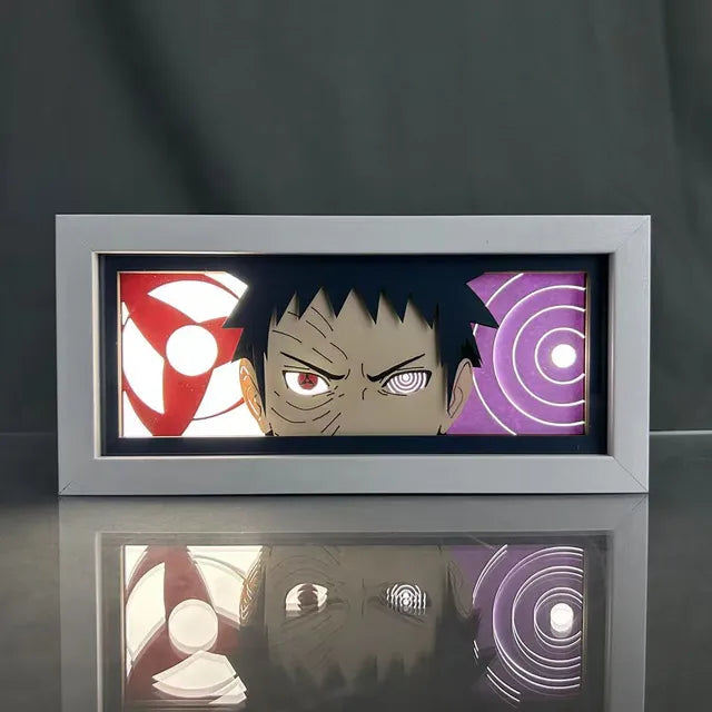 Naruto Paper Carving Lamp