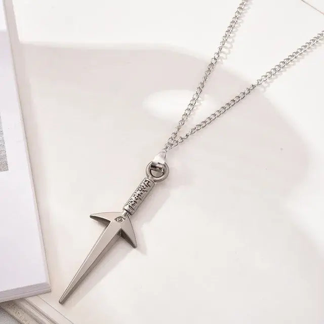 Naruto Alloy Shuriken Pendant Necklace