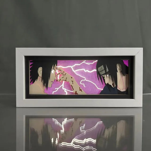 Naruto Paper Carving Lamp