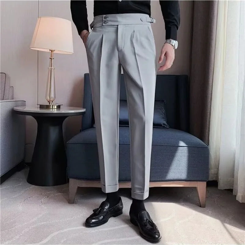 British-Style Men’s Business Pants