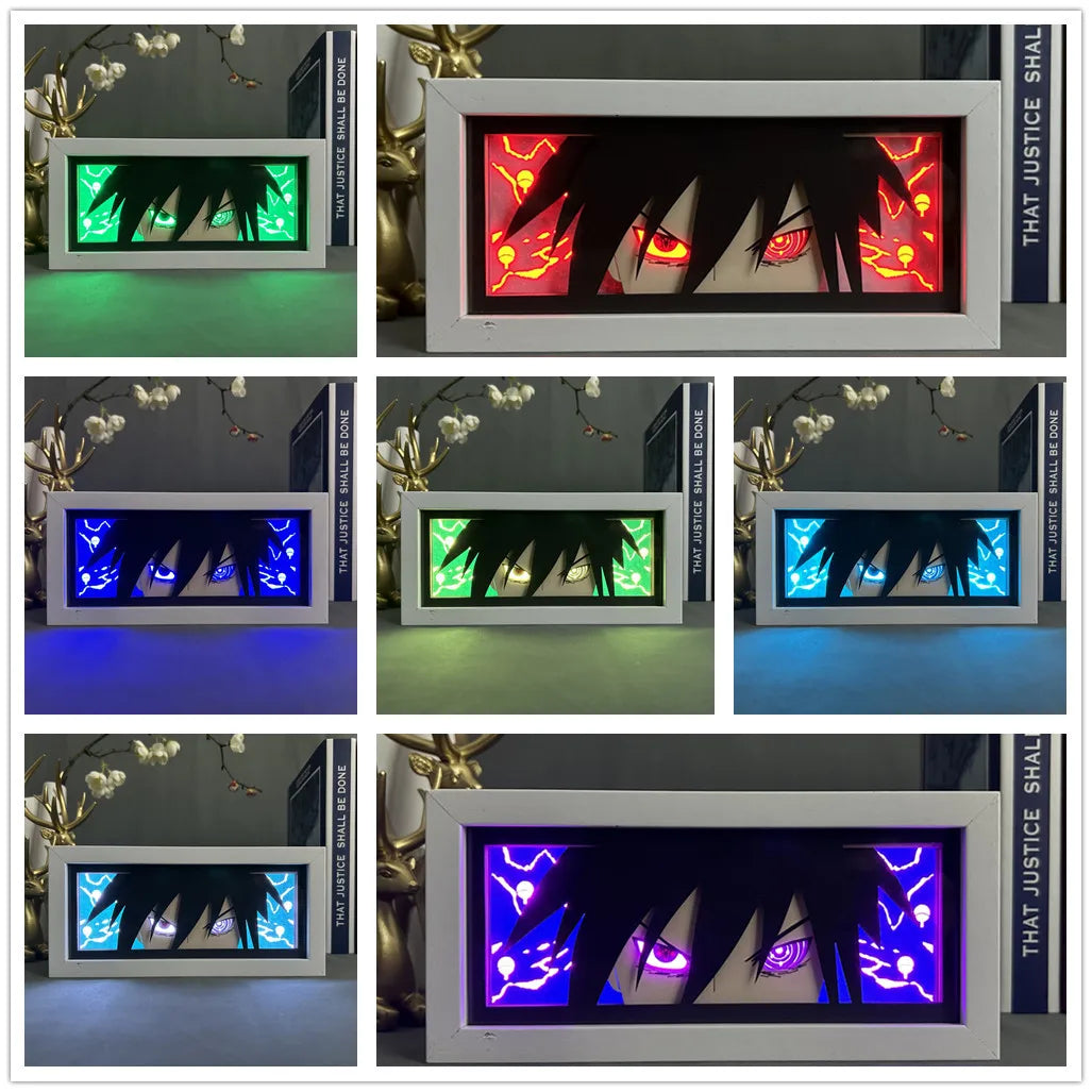 3D Naruto LED Light Box