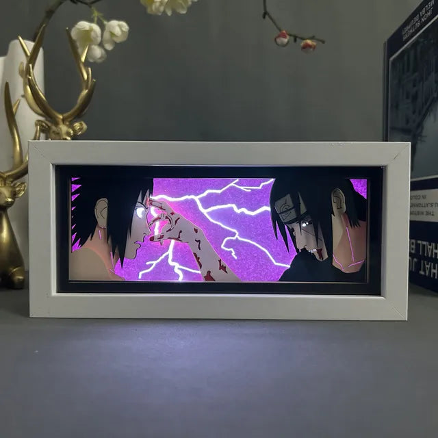 3D Naruto LED Light Box
