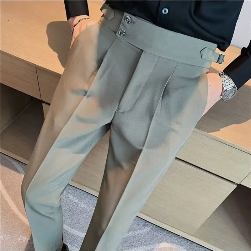 British-Style Men’s Business Pants