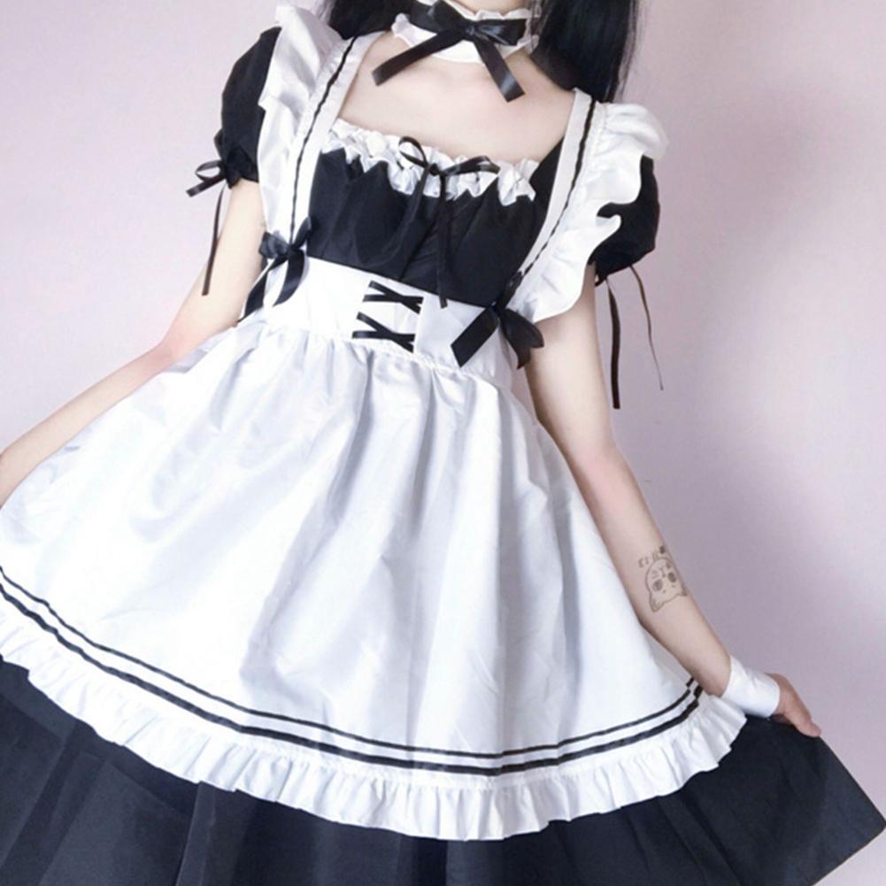 Maid Outfit Anime Long Dress