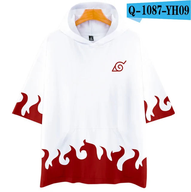 3D Naruto Adventure Hooded Tees