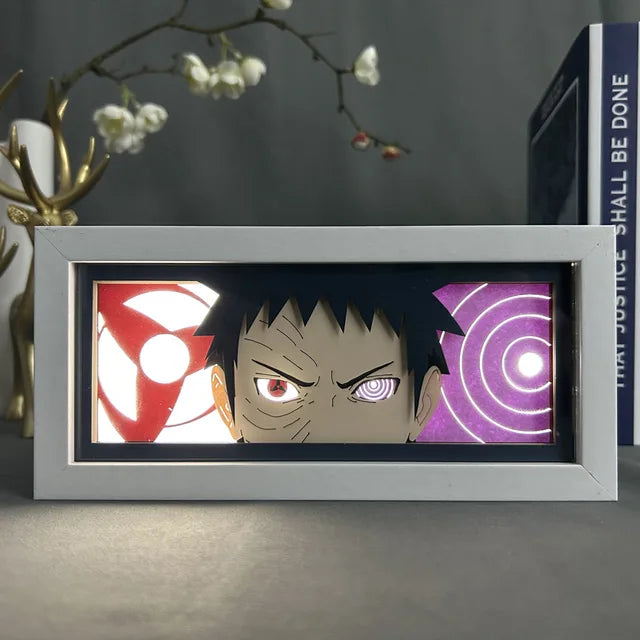 3D Naruto LED Light Box
