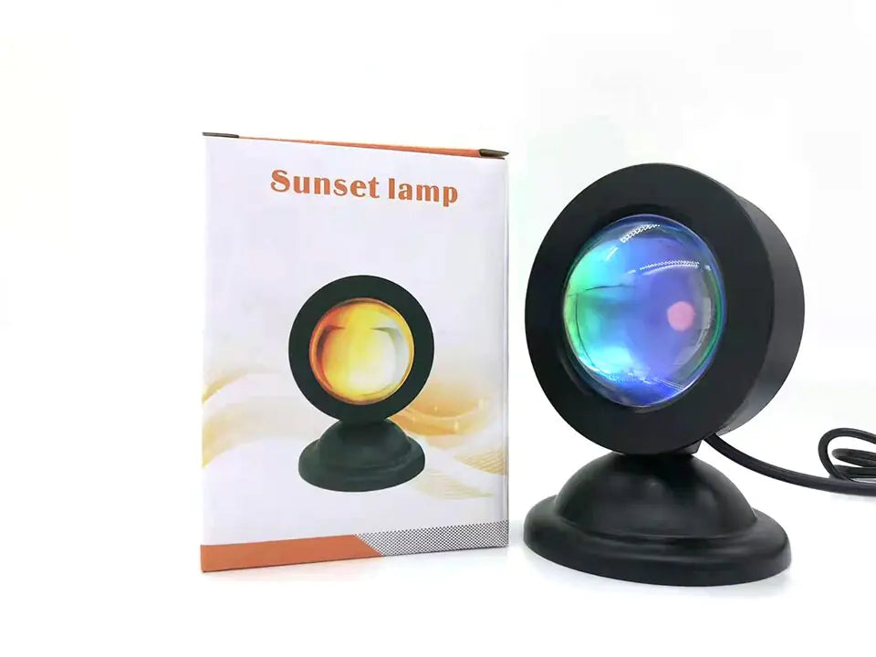 Mini USB Sunset Lamp LED Projector Night Light