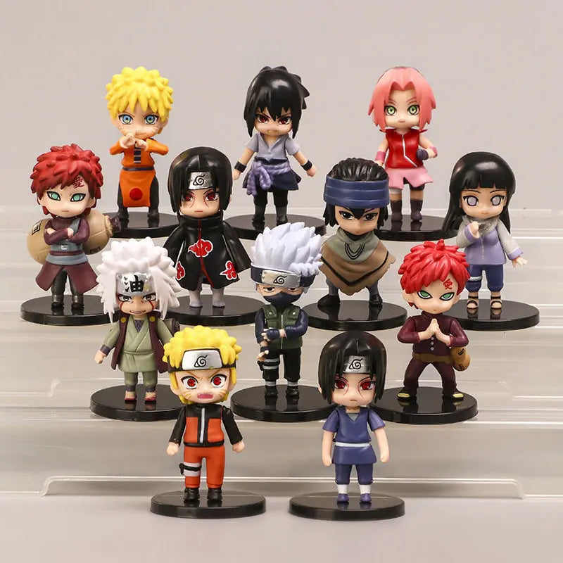 Naruto Shippuden 12-Figure Set