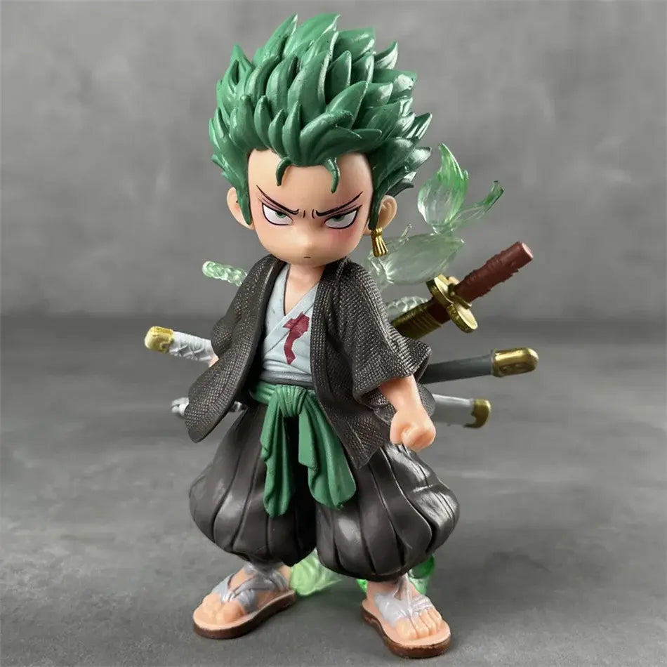 Zoro One-Piece Action Figure PVC Anime Model Collection Toy