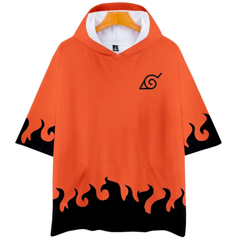 3D Naruto Adventure Hooded Tees