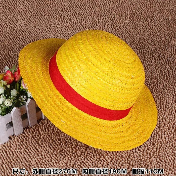 Anime D Ace Luffy Cosplay Cowboy Hat