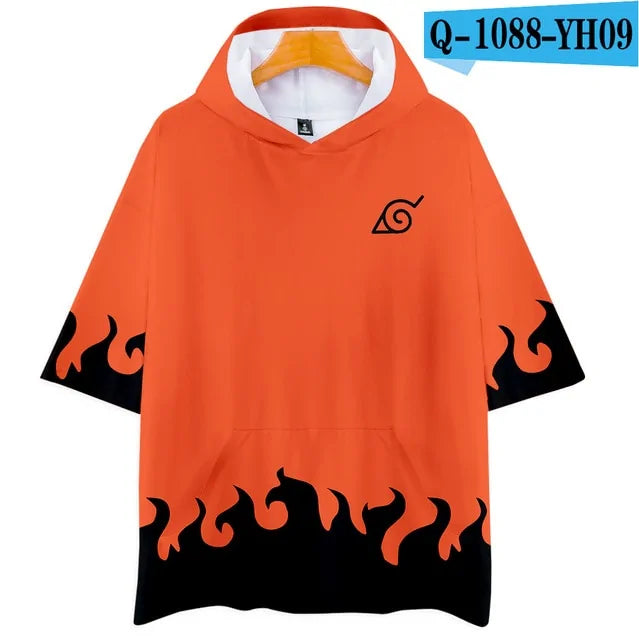 3D Naruto Adventure Hooded Tees