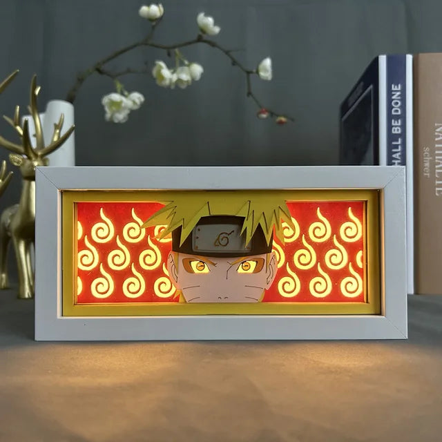 3D Naruto LED Light Box