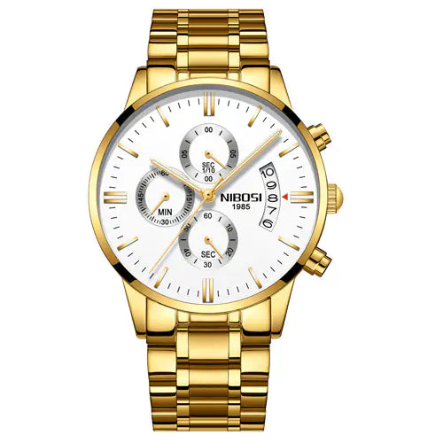 Gentlemen's Gold Timepiece