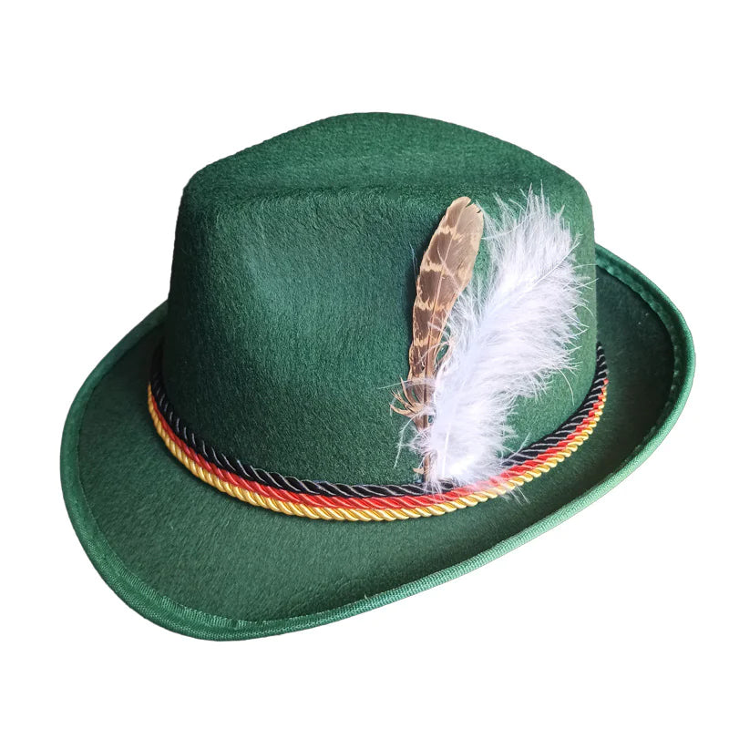 Alpine Hats with Feather