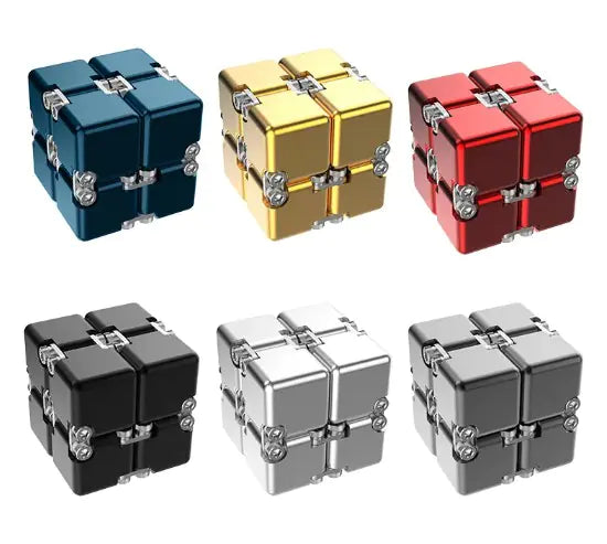 Metal Infinity Cube Stress Relief Toy