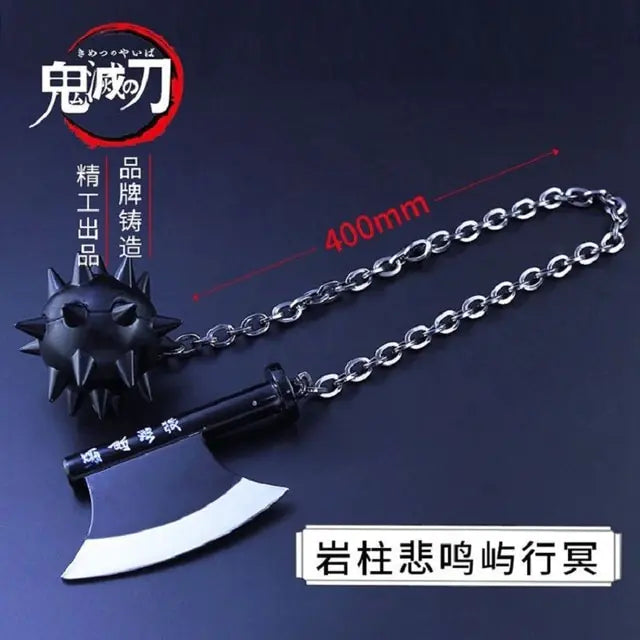 Demon Slayer 9pcs Sword Agatsuma Zenitsu Nichirin Blade Katana Sword