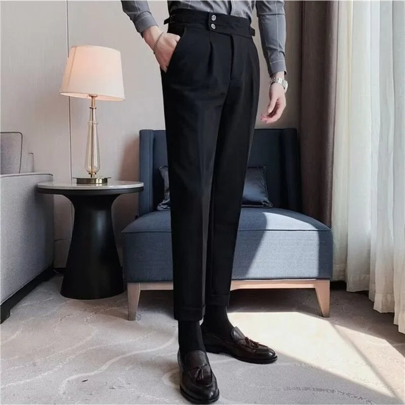 British-Style Men’s Business Pants