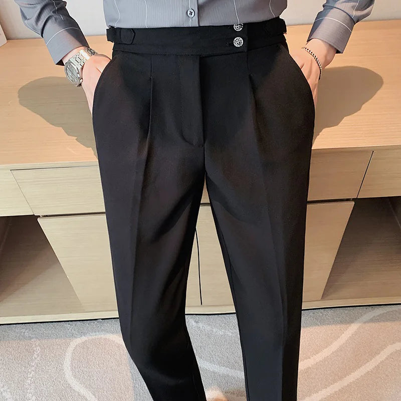 British-Style Men’s Business Pants