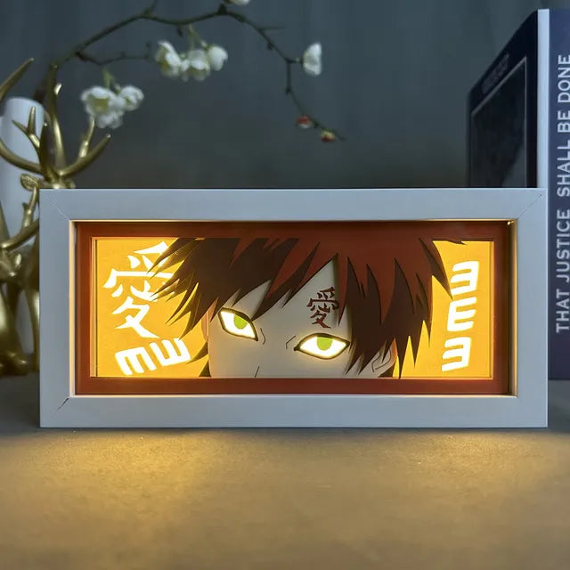 3D Naruto LED Light Box