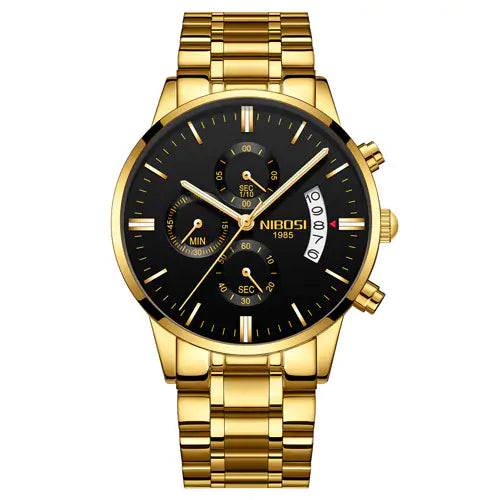 Gentlemen's Gold Timepiece