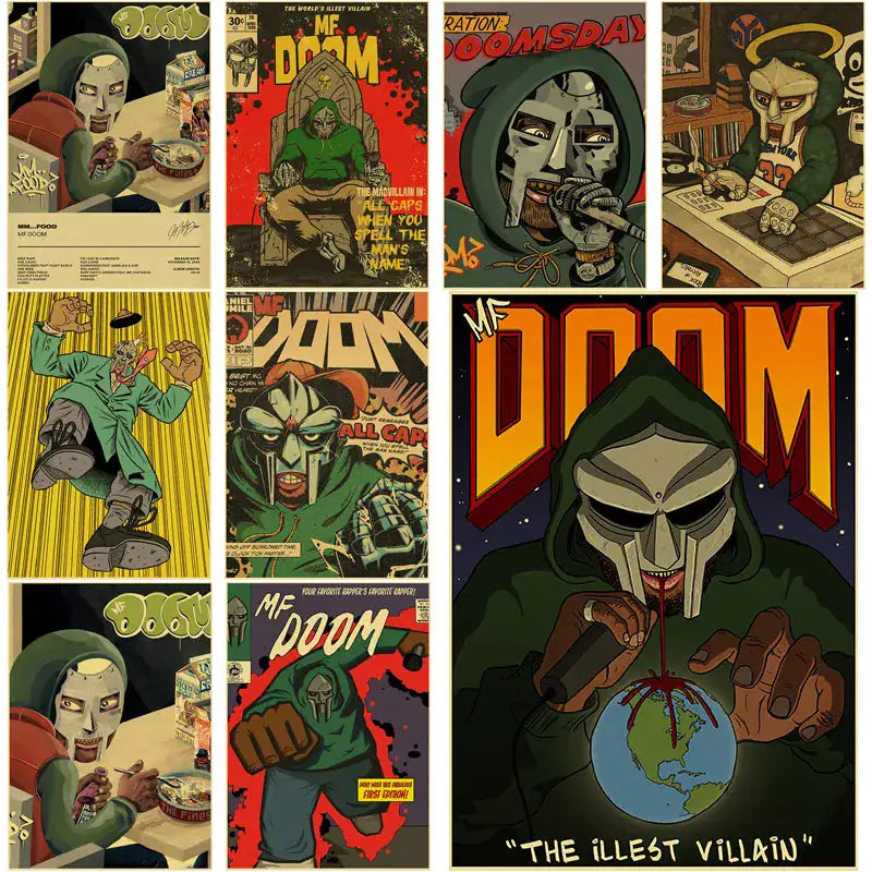 MF Doom Posters