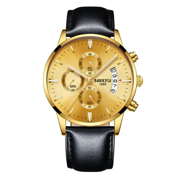 Gentlemen's Gold Timepiece